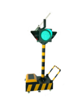 秦安太阳能移动信号灯