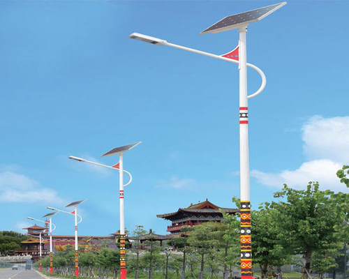 秦安民族特色路灯