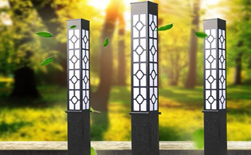 秦安景观灯选型与在园林照明中的应用要点